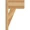 Ekena Millwork Traditional Block Rough Sawn Outlooker, Western Red Cedar, 8"W x 14"D x 22"H OUT08X14X22TRA05RWR - alternate 3